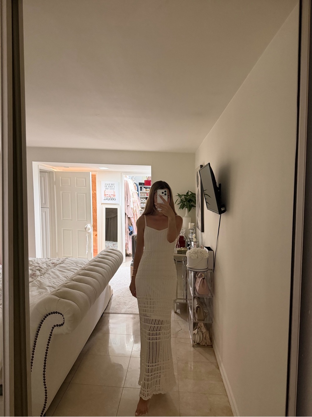 Abercrombie and Fitch crochet dress